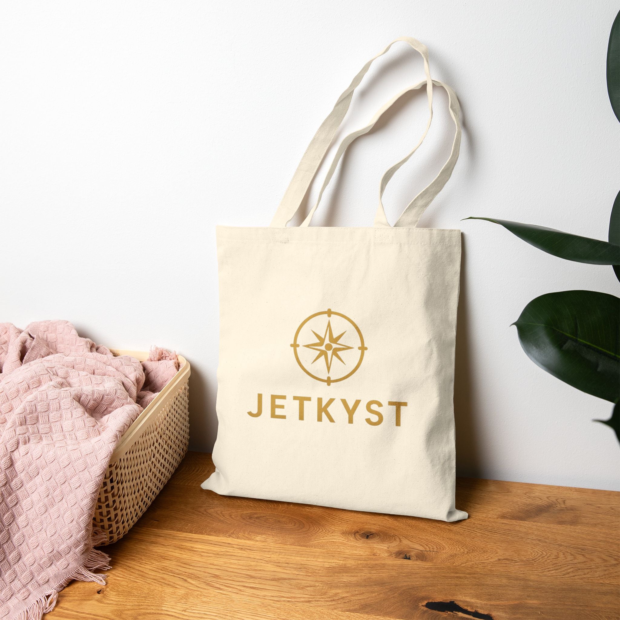 Jetkyst™ Canvas Carryall – Eco Luxe Everyday Tote