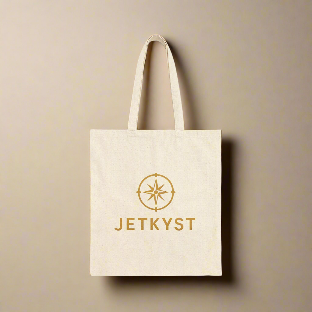 Jetkyst™ Canvas Carryall – Eco Luxe Everyday Tote