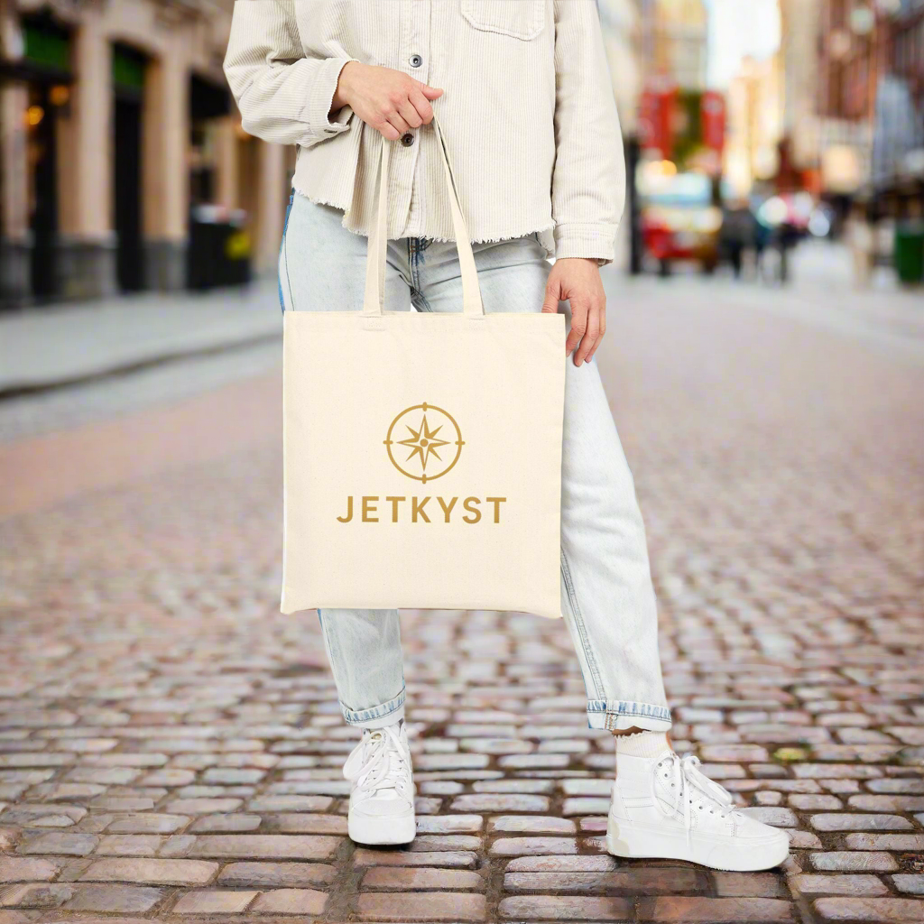 Jetkyst™ Canvas Carryall – Eco Luxe Everyday Tote