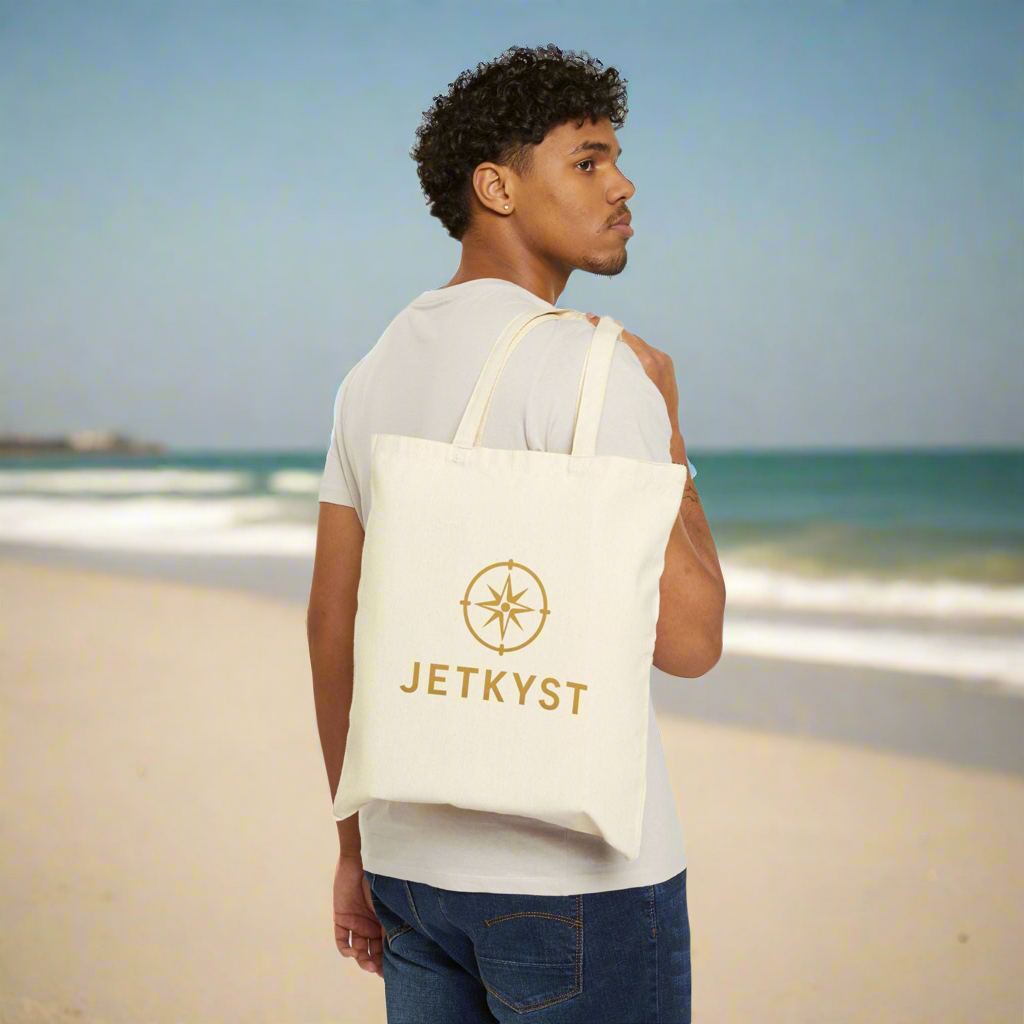 Jetkyst™ Canvas Carryall – Eco Luxe Everyday Tote
