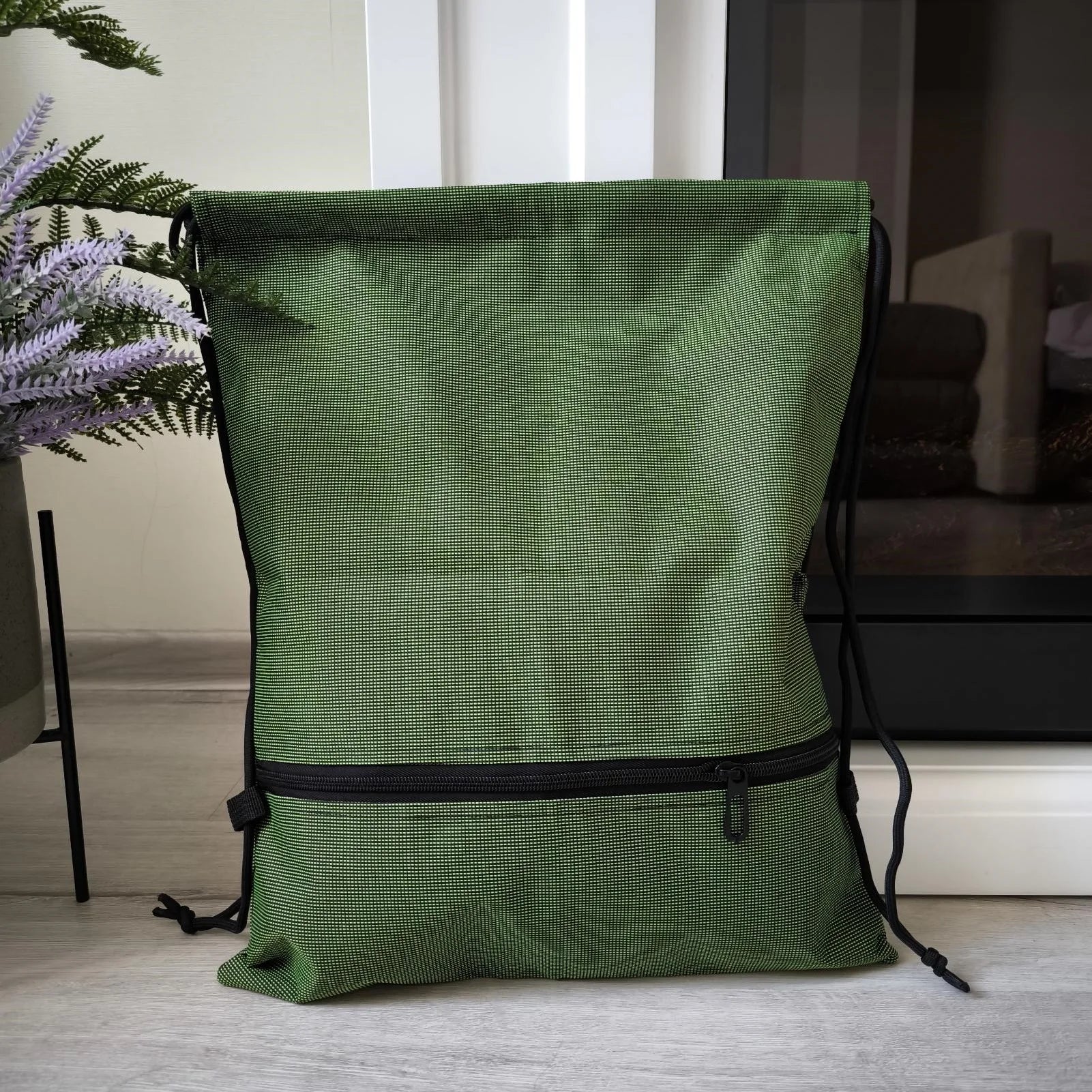 FoldPro Drawstring Backpack