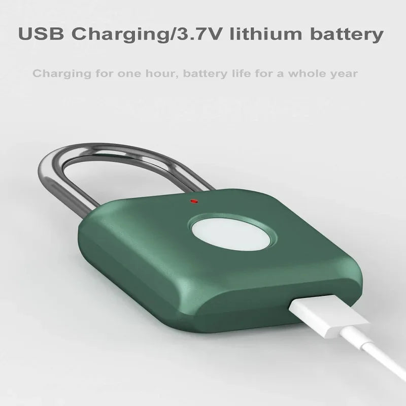 TouchLock™ USB Fingerprint Smart Padlock
